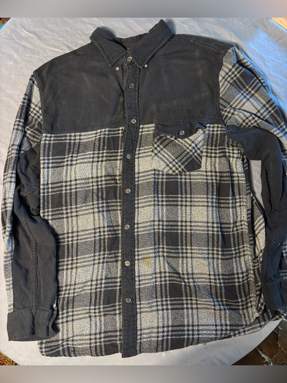 Harley Davidson 2XL Flannel